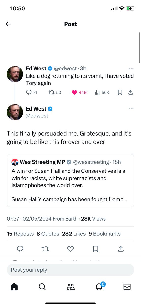 Keep going Wes 😂😂👏 @wesstreeting @Keir_Starmer @SadiqKhan