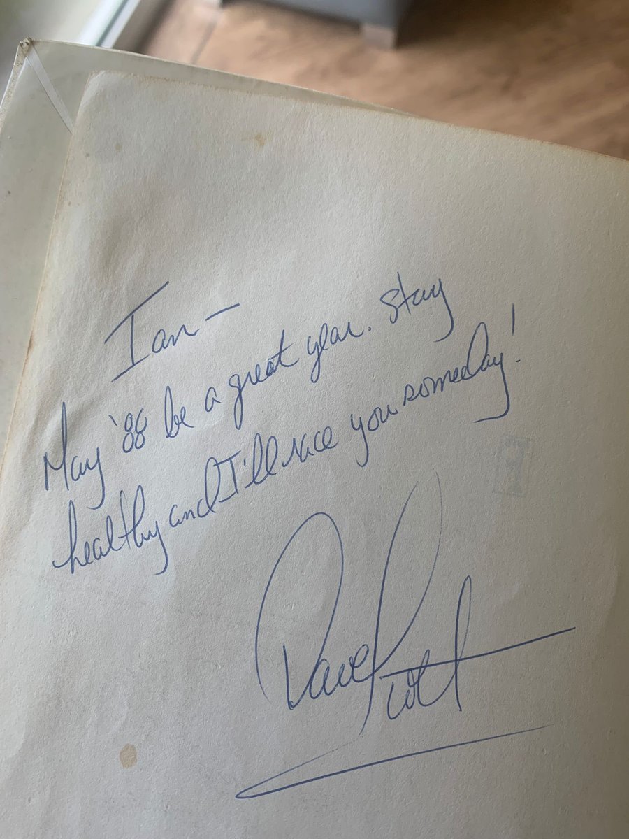 @streakpodcast My copy of “The Book”, signed by @davescott6x in 1988 at #Loughborough Uni & #Triathlon seminar organised (I think ?) by @TrueGrit2012 . Managed same race in @IRONMANtri 1994 edition.