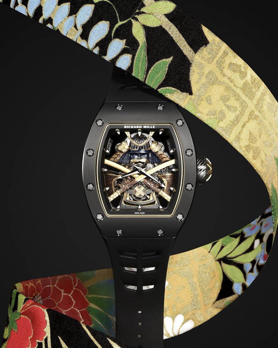 Richard Mille RM 47 Tourbillon The Time of the Samurai Price & Detail:bit.ly/3UOjNWq 理查德•米勒 RM 47 陀飛輪手錶 #RichardMilleWatches #RichardmilleThailand #RM047 #rmtourbillon #RMwatches #Richardmilleskull #skeletonWatches #LuxuryWatchLife #watchanish #Purnell #hyt