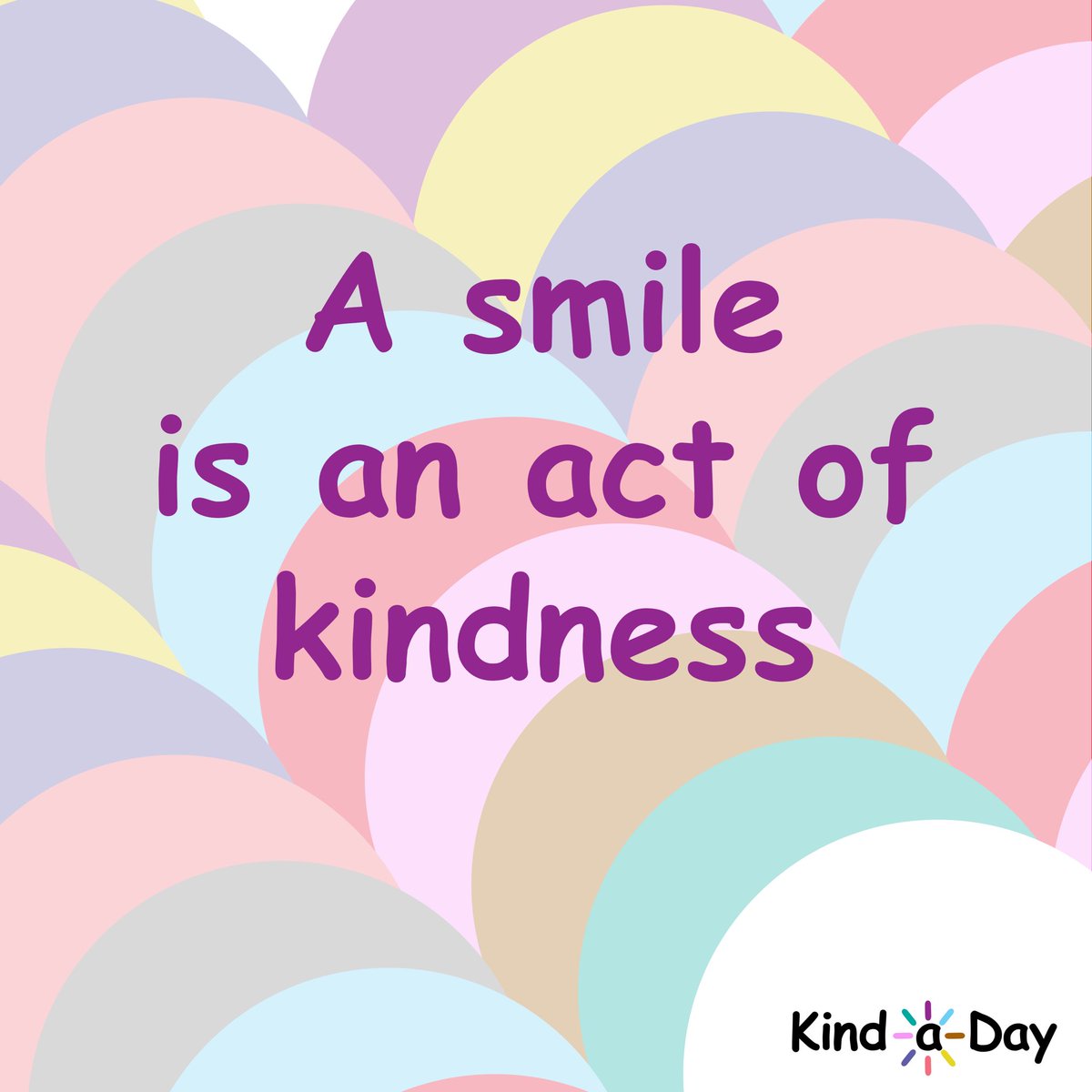 A smile is an act of kindness 😊
 
#smile #smiling #ShareASmile #kind #BeKind #kindness #KindLife #ActsOfKindness #SpreadKindness #KindnessMatters #ChooseKindness #KindnessWins #KindaDay #KindnessAlways #KindnessEveryday #Kindness365 #KindnessChallenge