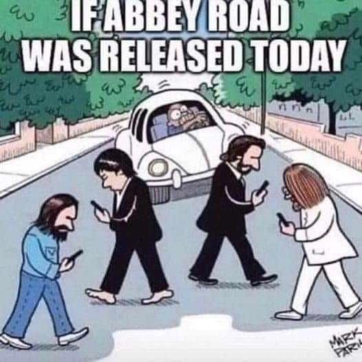 Sad but true.. 🤨🤌📵📱 #GenX #TheBeatles #themeanmachinelife