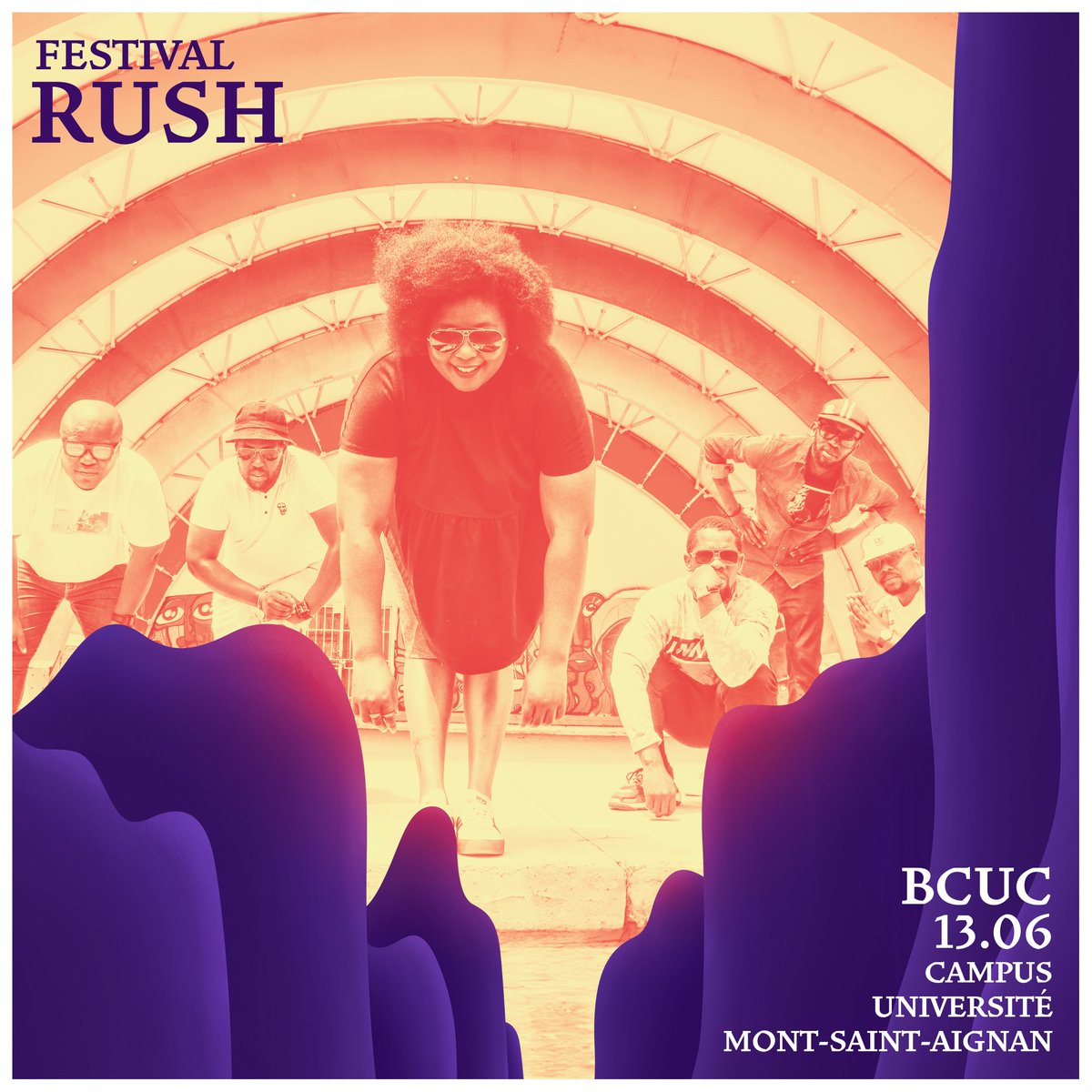 BCUC - jeudi 13 juin 20h30
Campus de Mont-Saint-Aignan
Université de Rouen Normandie – #Gratuit
Entre rythmes et chants traditionnels en zulu ou sotho, hip-hop et punk-rock, leur musique évolue constamment au fil de longs morceaux qui peuvent s’étendre jusqu’à la transe.