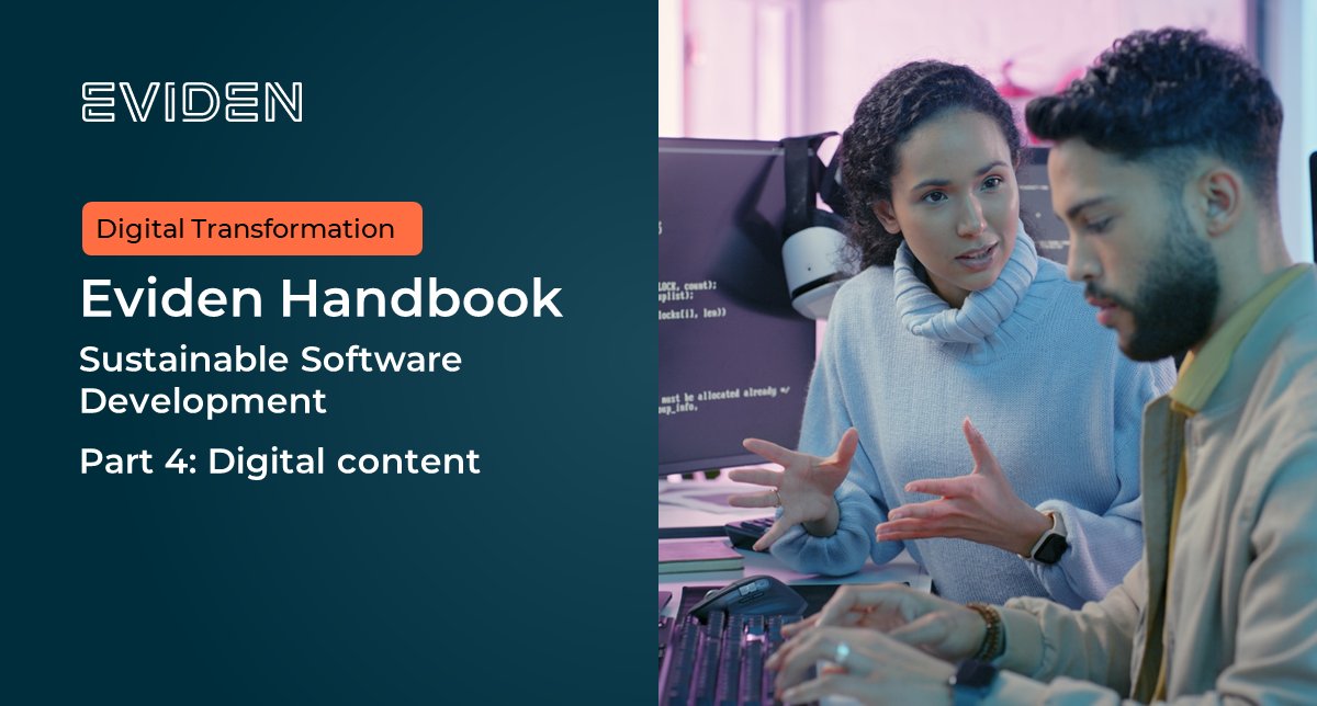 🌱 Dive into #SustainableSoftware development with our latest Handbook! 📘 At Eviden, we're committed to helping businesses achieve #NetZero goals. Learn practical tips for eco-friendly coding and content management. Lead the change today 👉 spr.ly/6010jzWtm
