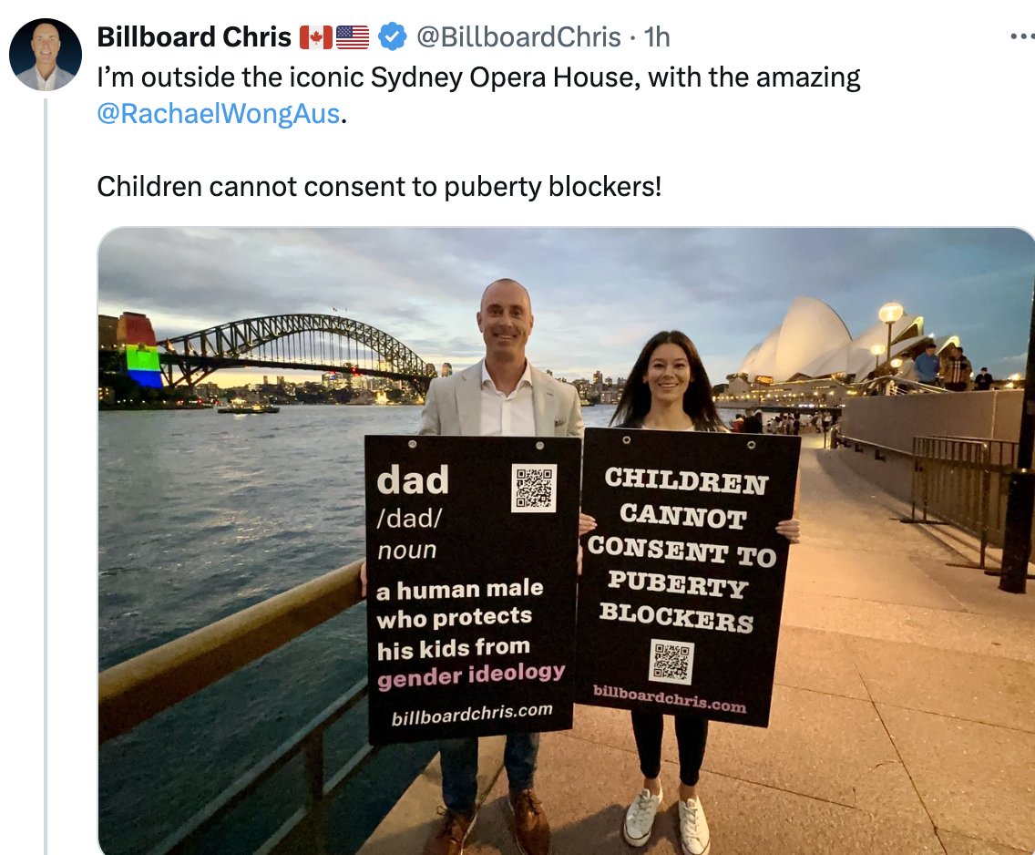 I know I give this creep too much time, but it's telling who he chooses to be photographed with : In Melb he posed with wife-beater Avi Yemeni, in Sydney it's anti-abortion Rachel Wong, who led last year's dangerous pile-on against Yumi Stynes' 'Welcome to Sex' book.