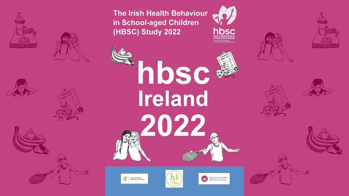 We’re very excited to launch the latest report from the HBSC Ireland Study. Follow us for key findings on #childhealth and #adolescenthealth across Ireland. #HBSCIreland Check out the full report here➡️rb.gy/lxfda1