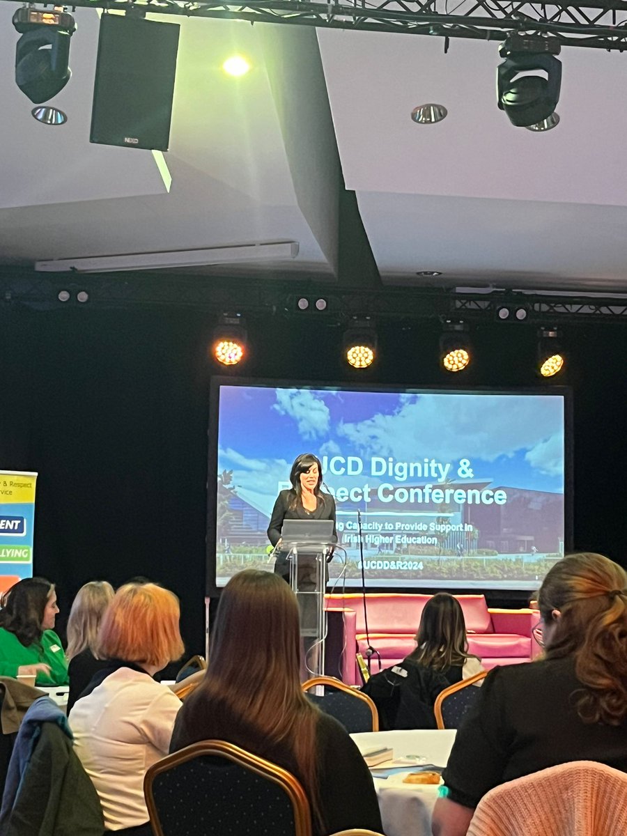 'It is a wonderful change in Irish society that we are facing these challenges head on.' Minister Jennifer Carroll MacNeill TD #UCDDR2024 @CarrollJennifer