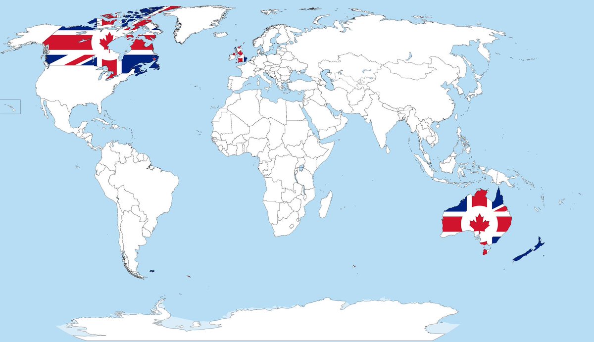 Imperial Federation is the way forward for the Anglosphere. We are brothers and we should be united! 🇬🇧🤝🏻🇦🇺🤝🏻🇳🇿🤝🏻🇨🇦