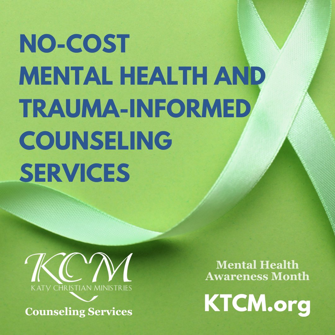 🧠 💪 No-Cost KCM Mental Health and Trauma-Informed Counseling Services.
MENTAL HEALTH THERAPY: ow.ly/m15V50RugrZ
TRAUMA INFORMED COUNSELING: ow.ly/XuRA50Rugs7

 #MentalHealthAwareness #TraumaInformedCare