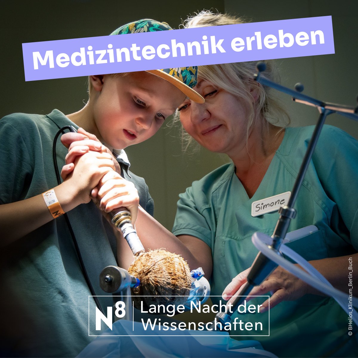 Warum #Wissenschaft? 🤔 Am 22. Juni könnt ihr euch auf der Langen Nacht der Wissenschaften über Innovationen und Forschung auf dem Gebiet der Medizintechnik und den Einsatz von Robotik informieren. 🫀🦿 #LNDW24 #Berlin #Technik #Wissenschaft
