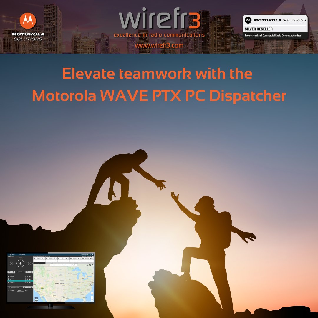 Simplify #dispatch operations and elevate teamwork with the advanced features of the <a href="/MotoSolutions/">Motorola Solutions</a> #WAVEPTX PC Dispatcher.

Discover more ⏩ ptxwave.com/products/wave-…

#twowayradio #TeamManagement