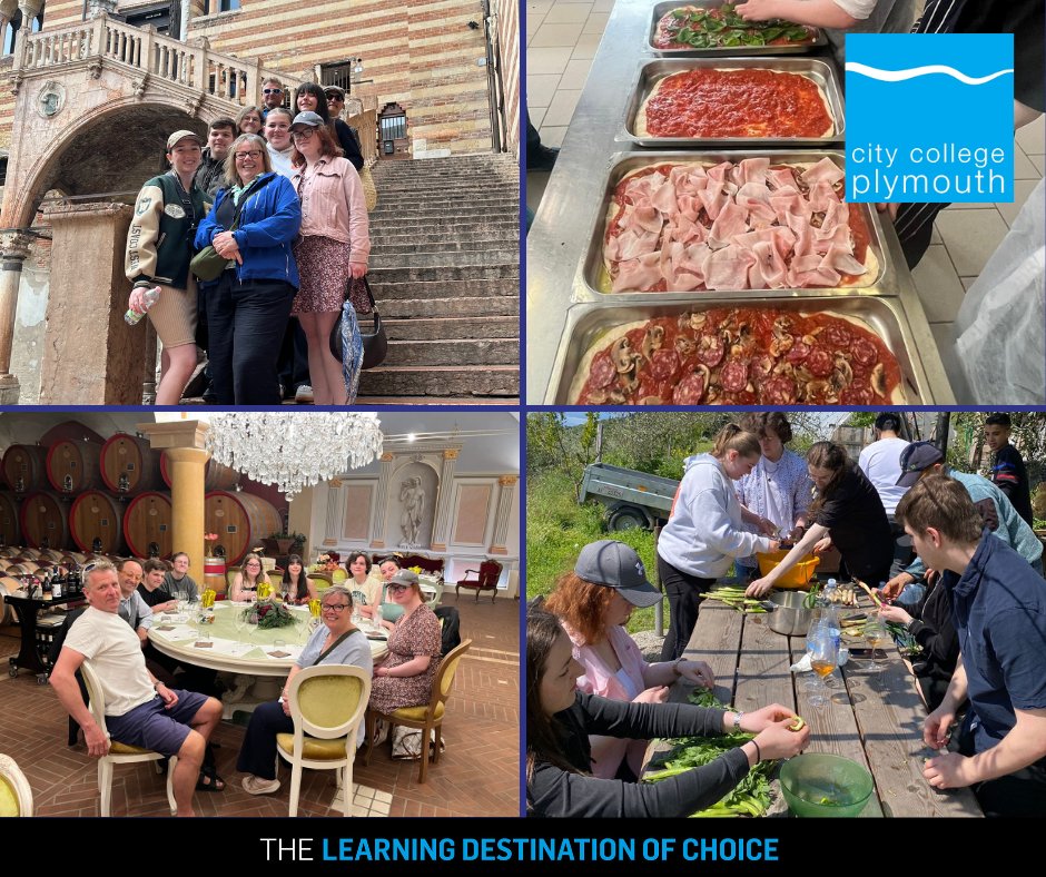 Our #hospitality students have jetted off to Italy for another Turing Scheme #trip! Students and staff are learning all about food the Italian way, and, so far, they’ve visited wine and herb gardens in locations like Verona and Lake Garda. Take a look at the highlights below 👇