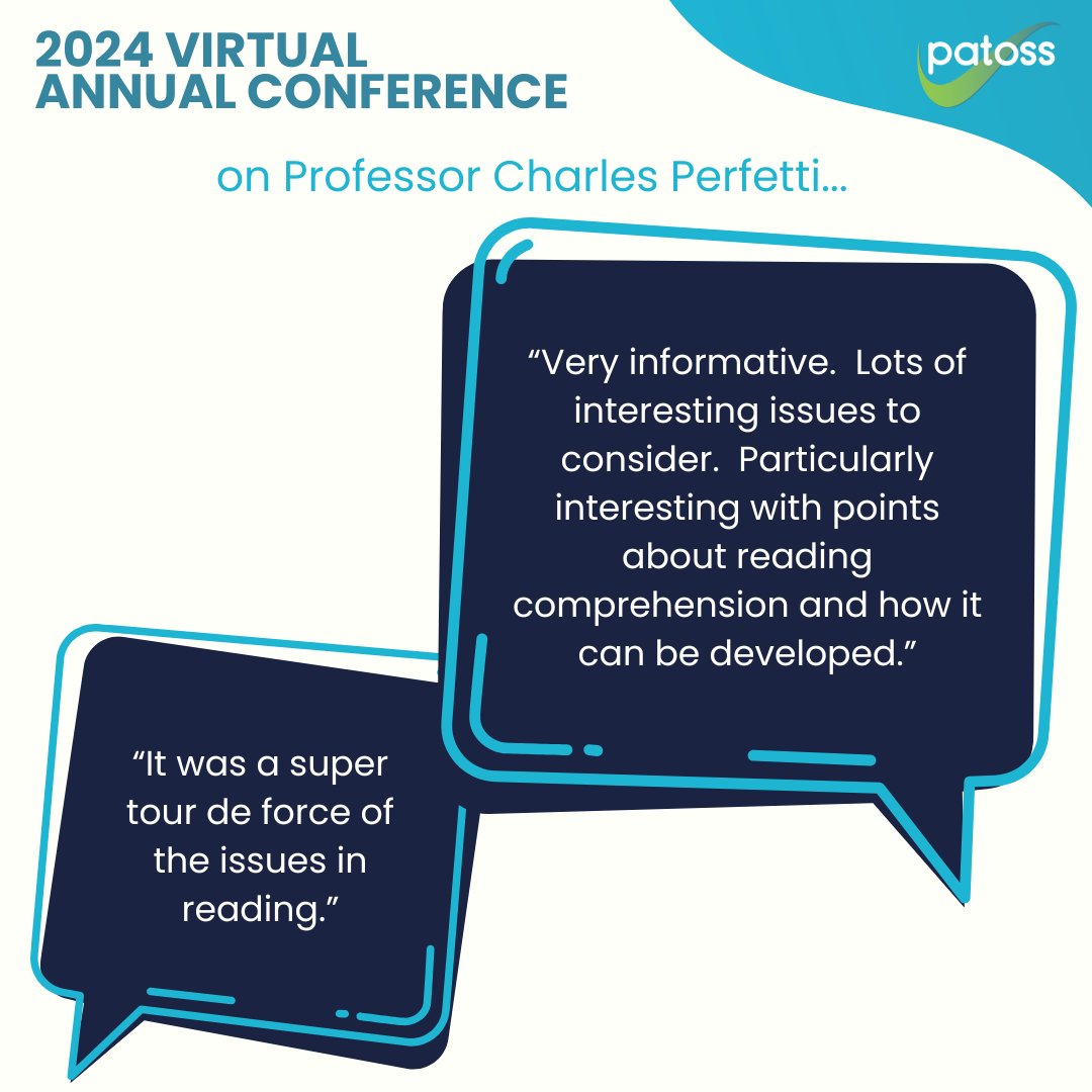 We’ve had some fantastic feedback from the attendees at our Virtual Annual Conference ‘How the past Informs the Future: SASC Authorised’ on our Keynote, Professor Charles Perfetti! Thanks once again to everyone who attended and to all our speakers!