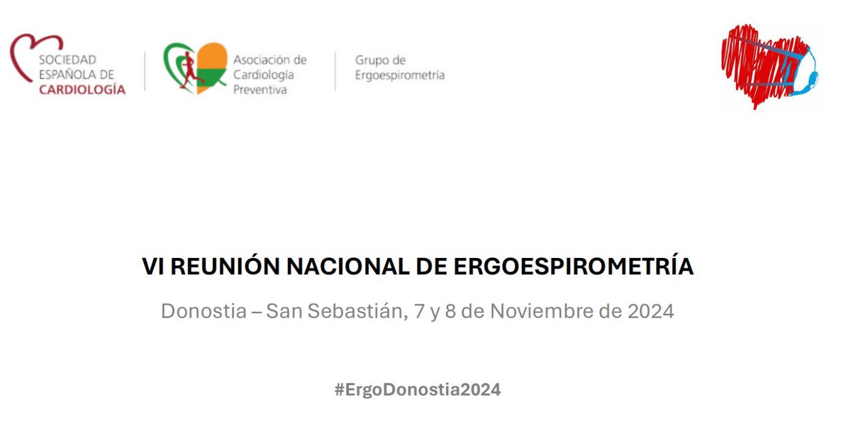 Grupo Trabajo Ergoespirometría SEC (@ergoespiro_sec) on Twitter photo La mejor reunión de #Ergoespirometría jamás realizada en España. 7-8 Noviembre. #ErgoDonostia2024 ¡Tenemos programa y ponentes! George Brooks, <a href="/GuazziMarco/">Marco Guazzi</a>, <a href="/doctorinigo/">Iñigo San Millán</a>, <a href="/PatriciaPalau1/">Patrícia Palau</a>, <a href="/josalar13/">Josean Alarcon</a>, <a href="/alberenguel/">Alejandro Berenguel</a>, José Naranjo, <a href="/Cardio_delaGuia/">Fernando de la Guía</a>, y muchos más…imprescindible!! La mejor reunión de #Ergoespirometría jamás realizada en España. 7-8 Noviembre. #ErgoDonostia2024 ¡Tenemos programa y ponentes! George Brooks, <a href="/GuazziMarco/">Marco Guazzi</a>, <a href="/doctorinigo/">Iñigo San Millán</a>, <a href="/PatriciaPalau1/">Patrícia Palau</a>, <a href="/josalar13/">Josean Alarcon</a>, <a href="/alberenguel/">Alejandro Berenguel</a>, José Naranjo, <a href="/Cardio_delaGuia/">Fernando de la Guía</a>, y muchos más…imprescindible!!