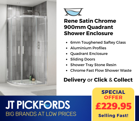 Rene Satin Chrome 900mm Quadrant Shower Enclosure Package 🧐

The Rene 900mm quadrant shower enclosure package is a high quality, contemporary and space-saving solution. 

Product code: REN40002
Buy here 👉 shorturl.at/clBJ2