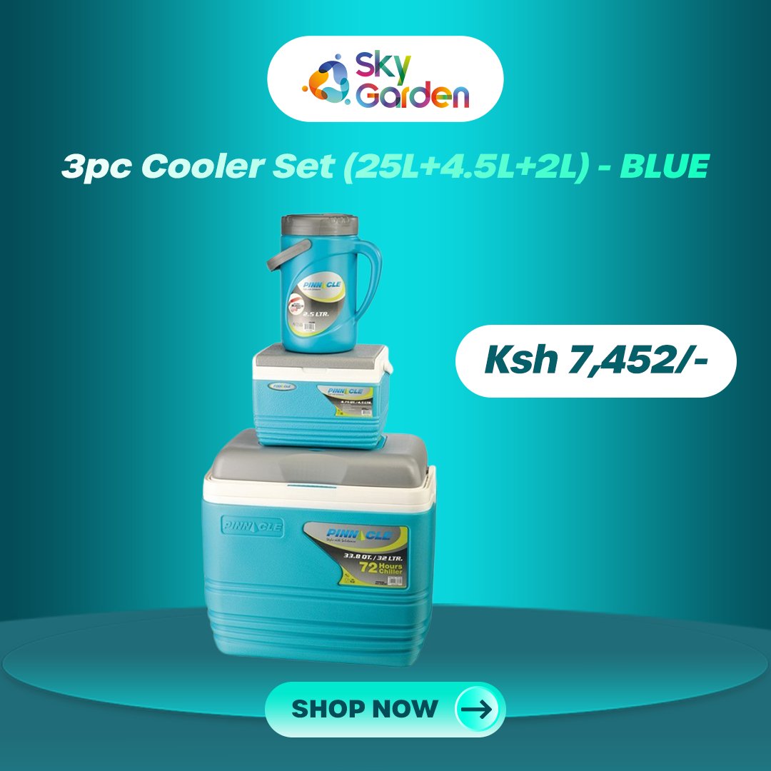 Keep your beverages cool and your style cooler with our 3pc Cooler set.

Shop now at sky.garden/product/3pc-co…

#skygarden