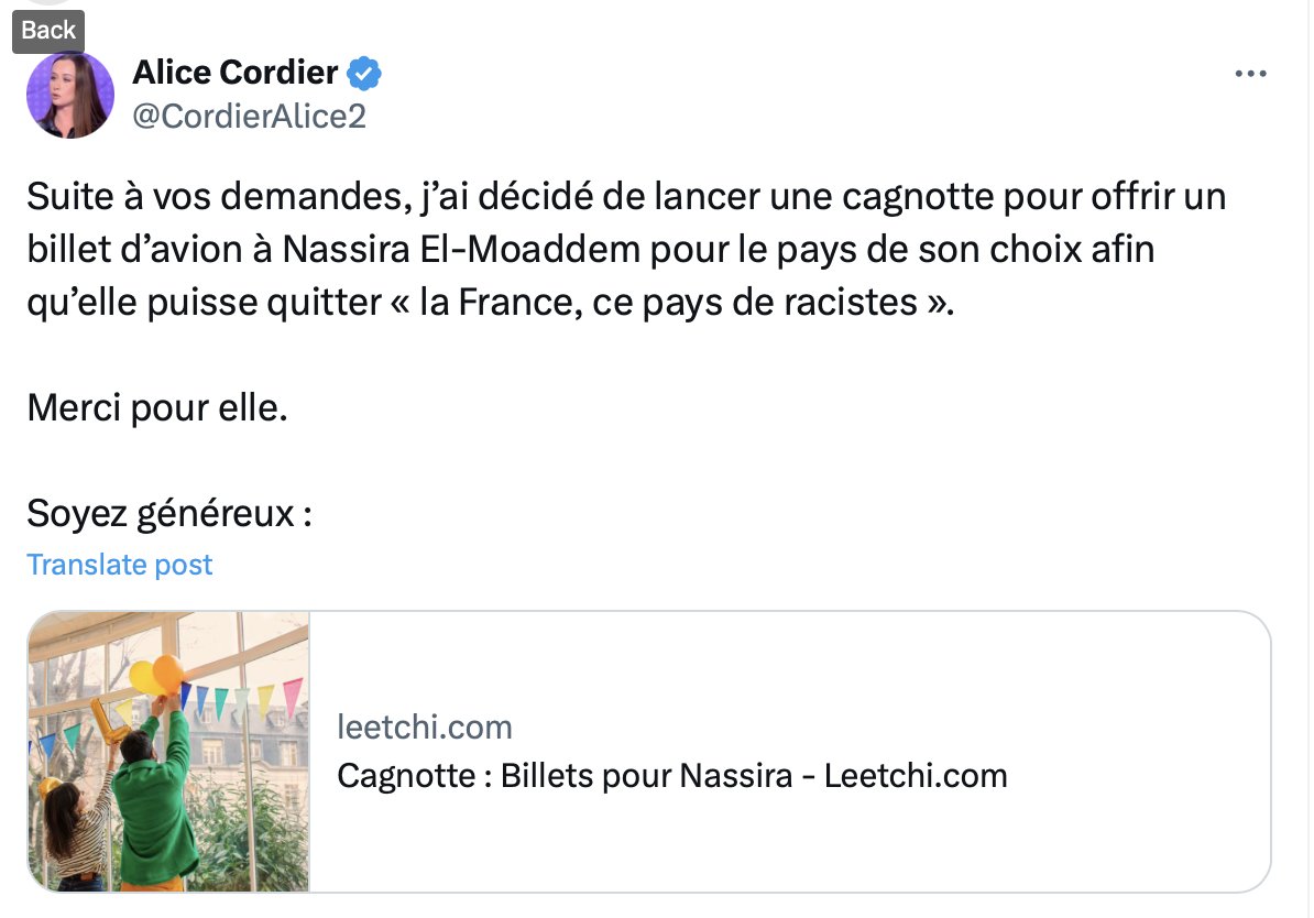 Le raid raciste d'élus et de militants d'extrême droite que subit notre consœur @NassiraELM s'amplifie et emplafonne tous les records de l'immonde. Soutien Nassira. Le racisme et la haine les plus crasses en roue libre.