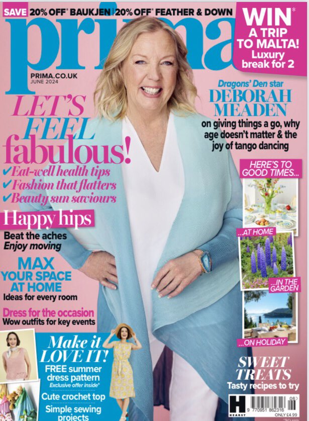 My May book picks for @PrimaMag Get ready for your TBR stacks to grow! @SarahLeipciger @kirstycapes Emiko Jean Coco Mellors @CharlieJayneB @sheilaoflanagan @radiomukhers @paullynchwriter A shout out for #BetweenTheCoversLive and @booksaremybag Independent Bookshop Week