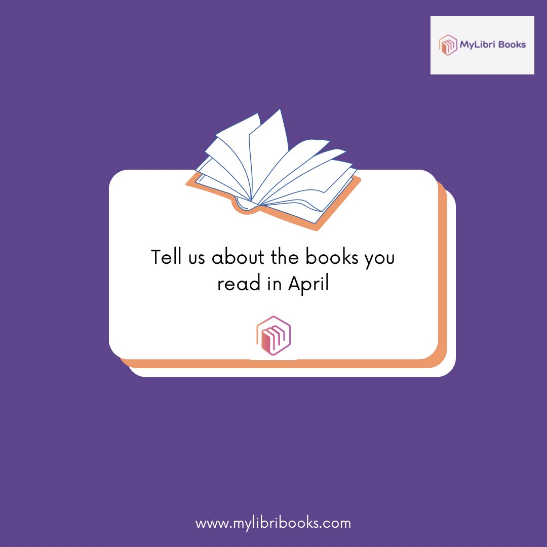 Book lovers! Kindly tell us about the books you read in April. And would you recommend them?🤩 #mylibribooks #booklovers #bookrecommendations