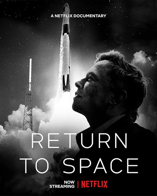 ♦️ Return to Space

Questo stimolante documentario segue i due decenni di missione di Elon Musk e dei dipendenti di SpaceX per riportare gli astronauti della NASA sulla Stazione Spaziale Internazionale e rivoluzionare i viaggi nello spazio.