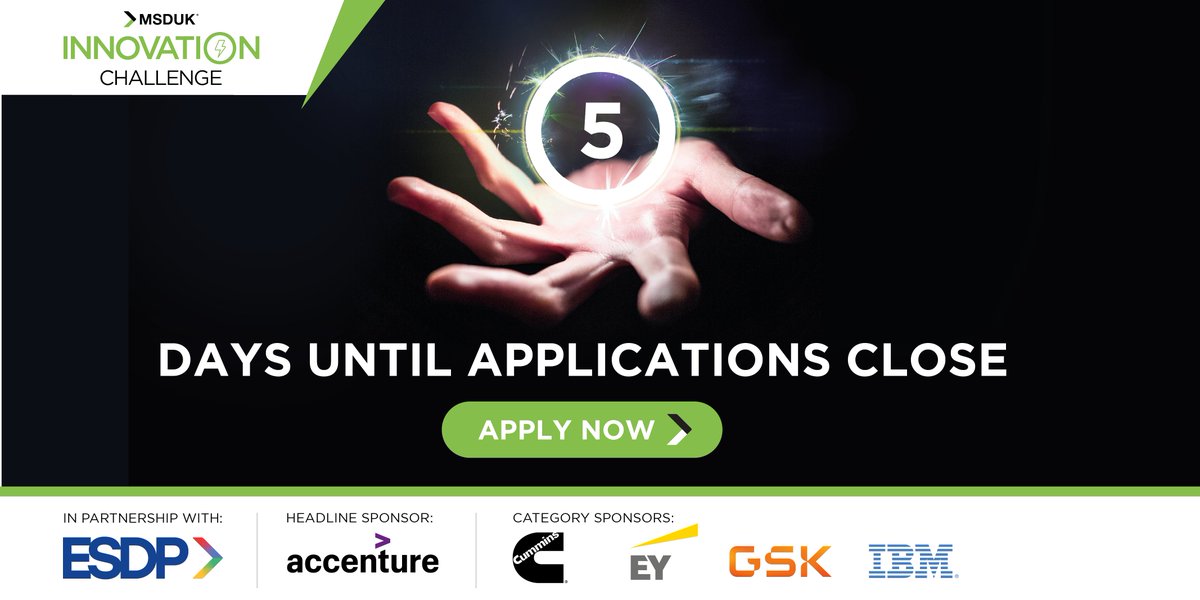 ⏰ ONLY 5 days left to register for the Innovation Challenge in partnership with ESDP ⏰ Apply now and get a chance to be the ultimate winner: eu1.hubs.ly/H08mSQR0