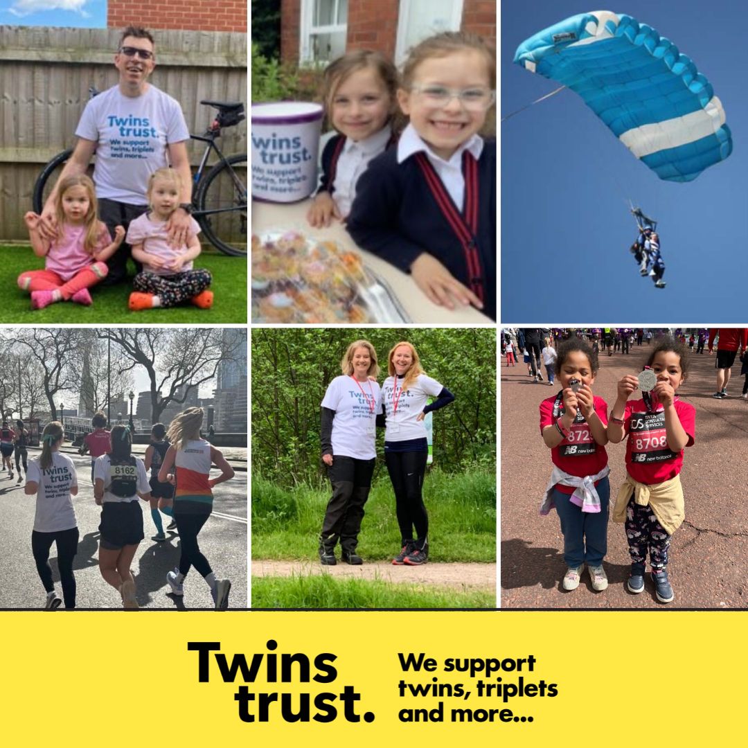 Been inspired by our recent fundraisers?

From taking part in an organised event to holding a bake sale at your local twin club, there are lots of ways to support Twins Trust.

Get inspired today! buff.ly/3t3JxCg