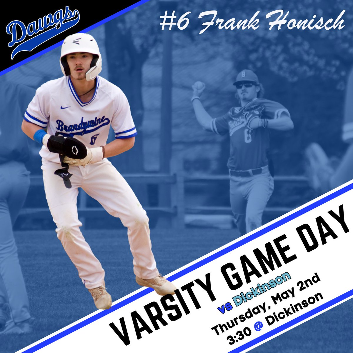 It's Game Day!⁠ Come and cheer on the Varsity team in a conference game vs Dickinson.⁠
⁠
⚾️ - Dickinson
⏰ - 3:30⁠
📍 - Dickinson
⁠
#GoBulldogs // #BulldogsBaseball