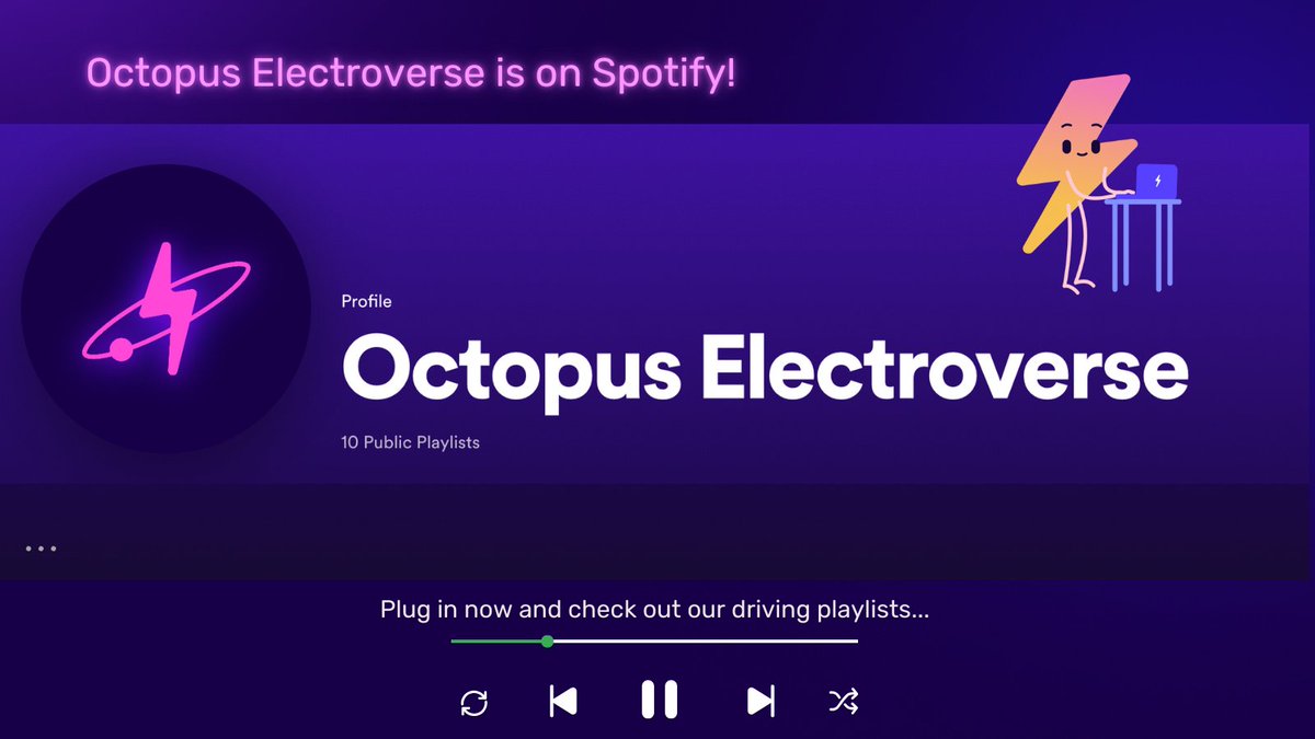 Want an electric playlist for your upcoming summer #EV road trips? 🚗 👀 Electroverse is now on @Spotify 🎵🎶 whether you’re waiting to charge, stuck in traffic, or simply living the life of an #EV driver, we have the playlist for you! Head there now: bit.ly/electroversesp… ⚡