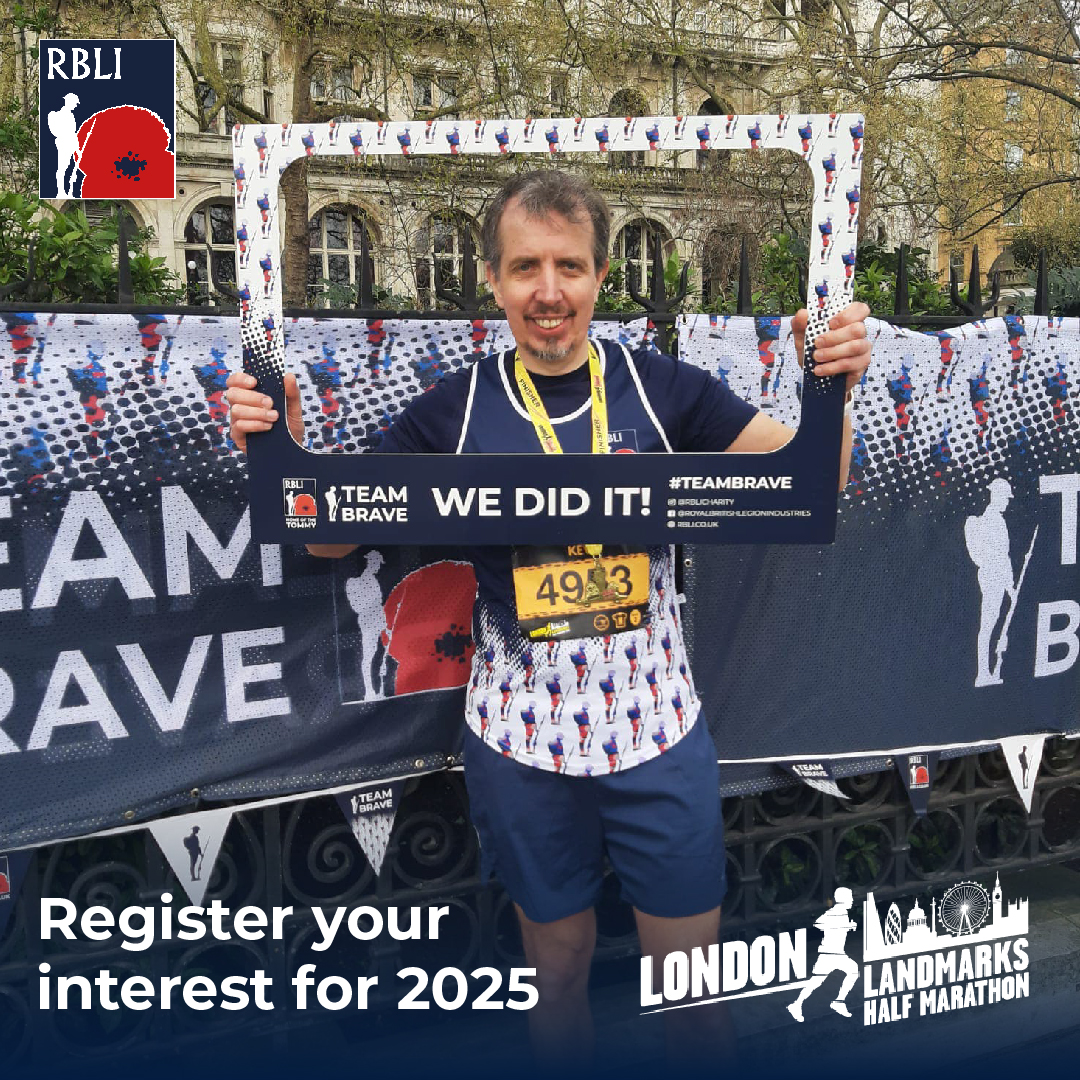 Last month, 63 RBLI supporters joined #TeamBrave in the London Landmarks Half Marathon and raised money for Armed Forces veterans! 🏃 If you are feeling inspired, you can register your interest in running for RBLI today by e-mailing fundraising@rbli.co.uk