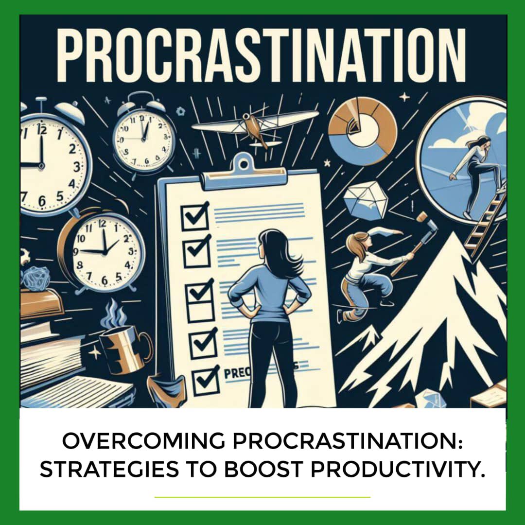 Break the procrastination cycle! 💪 Boost your productivity with these #TopTips from isabiwork.com/overcoming-pro…

- 👋 Understand why you procrastinate
- 🔎 Set clear goals
- 🤝 Find a buddy
- 📅 Create a schedule
- 💡 Embrace the Pomodoro Technique

#StopProcrastinating #habit