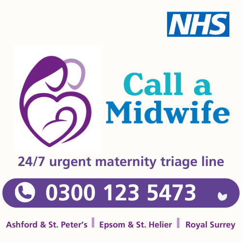 If you have any non-maternity health concerns, please contact your GP, NHS 111, your local pharmacy or for life threatening emergencies call 999. ➡️Find out more about the Call a Midwife urgent maternity triage line at Healthy Surrey ow.ly/Tbzh50RqnfT
