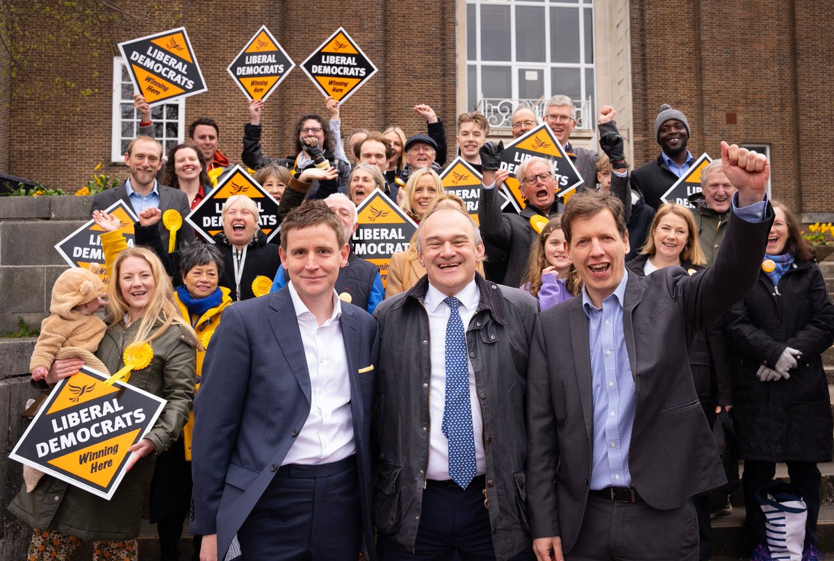 I've been travelling up and down the country hearing concerns about the NHS, crime, and the sewage scandal. People are tired of being ignored. Your vote today can send a strong message. Vote Liberal Democrat for a fair deal and local champions who listen and fight for you.