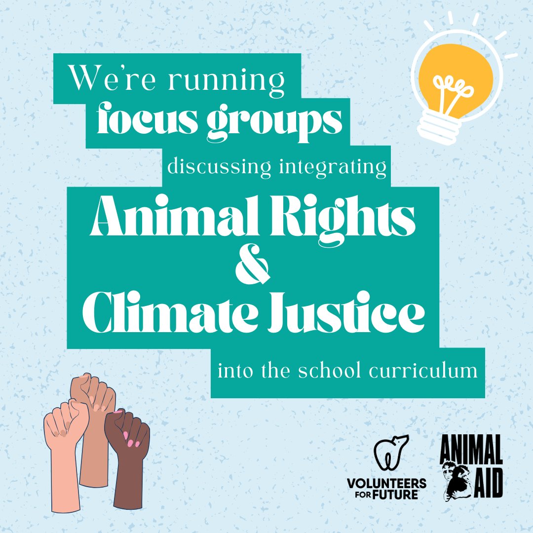 Calling all Science, Geography, and Food & Nutrition teachers! Participate in our online focus group discussion on integrating animal rights and climate justice into the Science, Geography, and Food & Nutrition curriculums. Sign up here ➡️ docs.google.com/forms/d/e/1FAI…