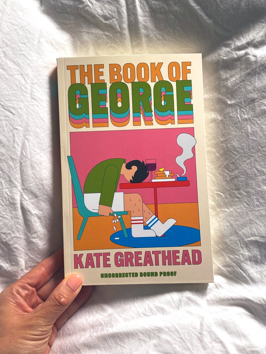 My gorgeous proof of #TheBookofGeorge has arrived 🙌 Thanks so much @lauraodbooks @AtlanticBooks for sending! This is one you’ll want to add to your list!! Coming January 2025 #BookTwitter #books