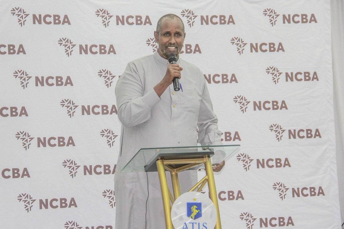 The Eastleigh Business District Association, represented by Asmali and Omar Hussein, speaking at Atis Hotel for the NCBA Eastleigh Business Leaders Forum, reiterated the need to work with the bank that cares for you and backs you. #NCBATwendeMbele #NCBAinEastleigh #GoForIt