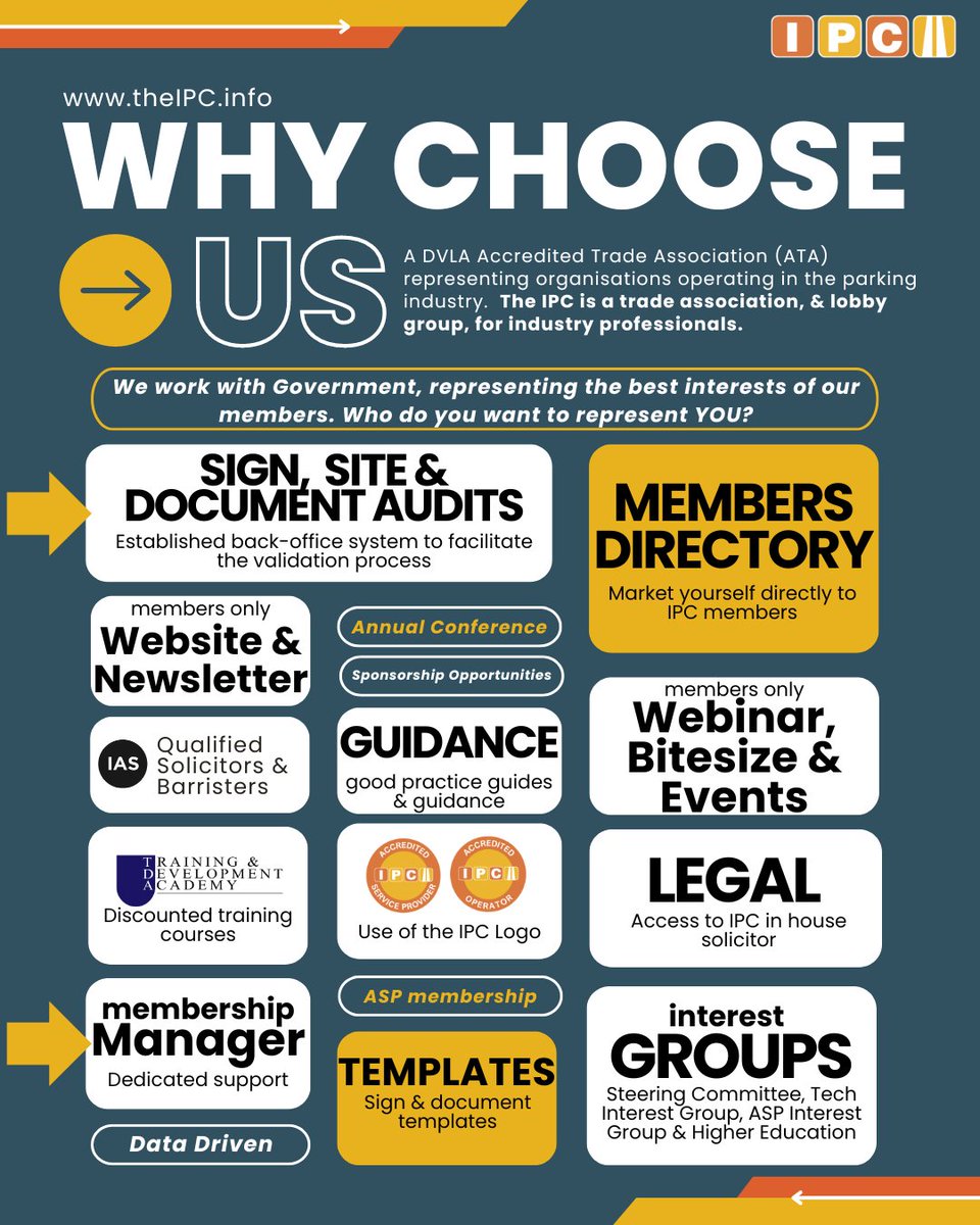 Why join the IPC? 🤔 Have a chat with Chris, he will tell you more about what we can do for you and your company. #Parking #ParkingManagement #ParkingIndustry 📩 chris@theipc.info 📌theipc.info/membership