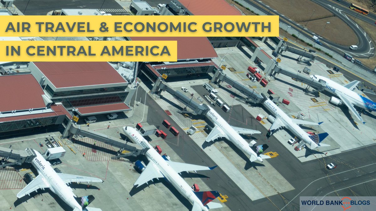 Planning to travel by plane in #CentralAmerica? You better prepare your pocket, as it could cost 3 times more than in other #LatinAmerica subregions! Learn more about how these costs could be reduced to boost regional business integration! ✨✈️🌎wrld.bg/rFpE50RsRaT