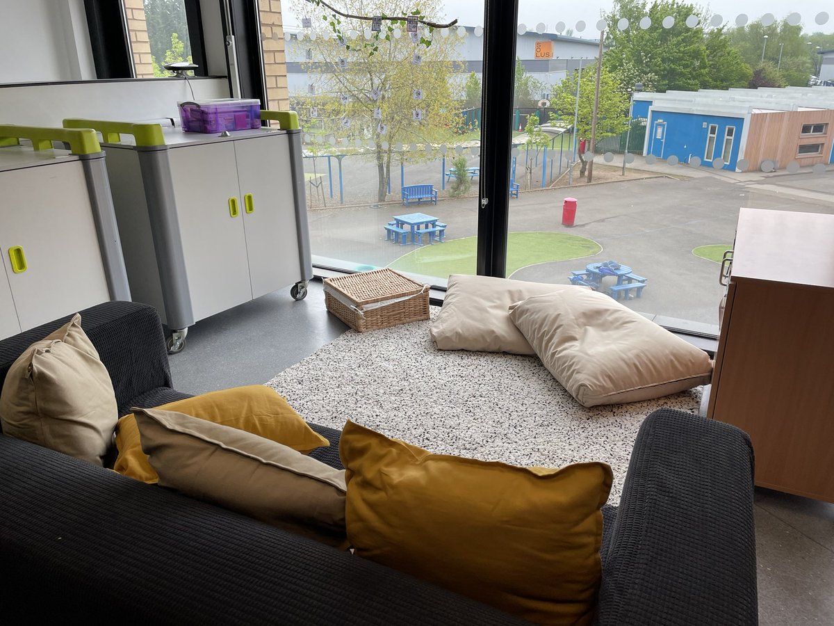 We are really proud of our safe spaces & sensory areas. Developed as part of our ongoing commitment to becoming a TIAAS (trauma informed) school. #TraumaAware #community @trust_create @chrisdysonHT