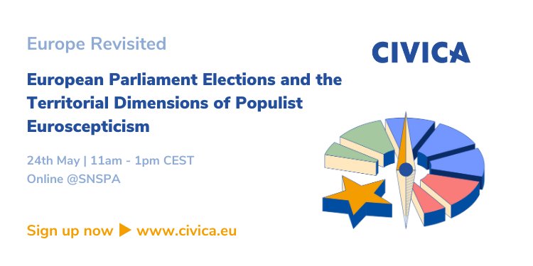 Join us in the upcoming Europe Revisited seminar!🇪🇺 Held online at @SNSPA_oficial, this seminar will explore how populist Eurosceptic mobilisation occurs at local and regional levels, building on the @CIVICA_Research project EULOC Register here👉 loom.ly/CMC_Xh4