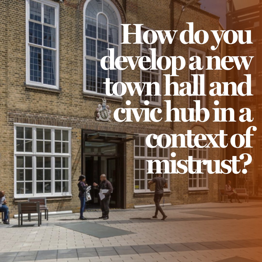 “All you can do is listen,” says James Stockdale, Development Director at @muse_places , developer of Your New Town Hall in Brixton, the project to restore the Grade II-listed Lambeth town hall and create housing and modern workspaces for the council Read: bit.ly/4dgxyE1