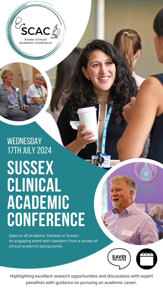 The third annual Sussex Clinical Academic Conference will be taking place on Wednesday 17th July 2024 at the Brighton University Falmer campus #chiefnursefellows

tickettailor.com/events/brighto…

tinyurl.com/49fvsvv4