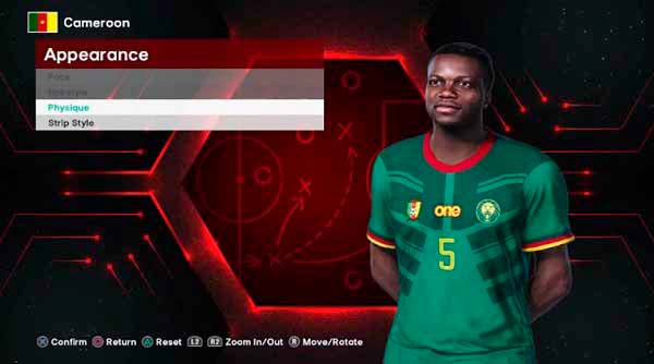 PES 2021 Cameroon NT 2024 Facepack
pes-files.com/pes-2021-camer…

Updated faces of Cameroon national team players for #PES2021

#eFootball2022 #eFootball2023 #PES2020 #PES2021 #eFootball #eFootbalPES2021 #PES2022 #PC #PS4 #PS5 #pesfiles