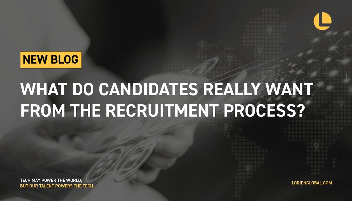 The recruitment process is very subjective and varies heavily - but how do candidates wish it went? Find out in our newest blog, as we asked candidates what their ideal recruitment process would be!
#recruitment #uktech #techcandidates

lorienglobal.com/insights/what-…