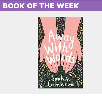 #bookoftheweek #AwaywithWords by @sophiemcameron @LittleTigerUK Excited to share this book by one of this year's #mybookbuzz authors. Students intrigued by the thought of being able to see and collect words..