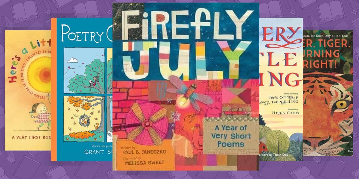 50 Best Poetry Books for Children buff.ly/3VFTKB0 via @imaginationsoup #ReadYourWorld #poetry #poetrymonth #KidLit