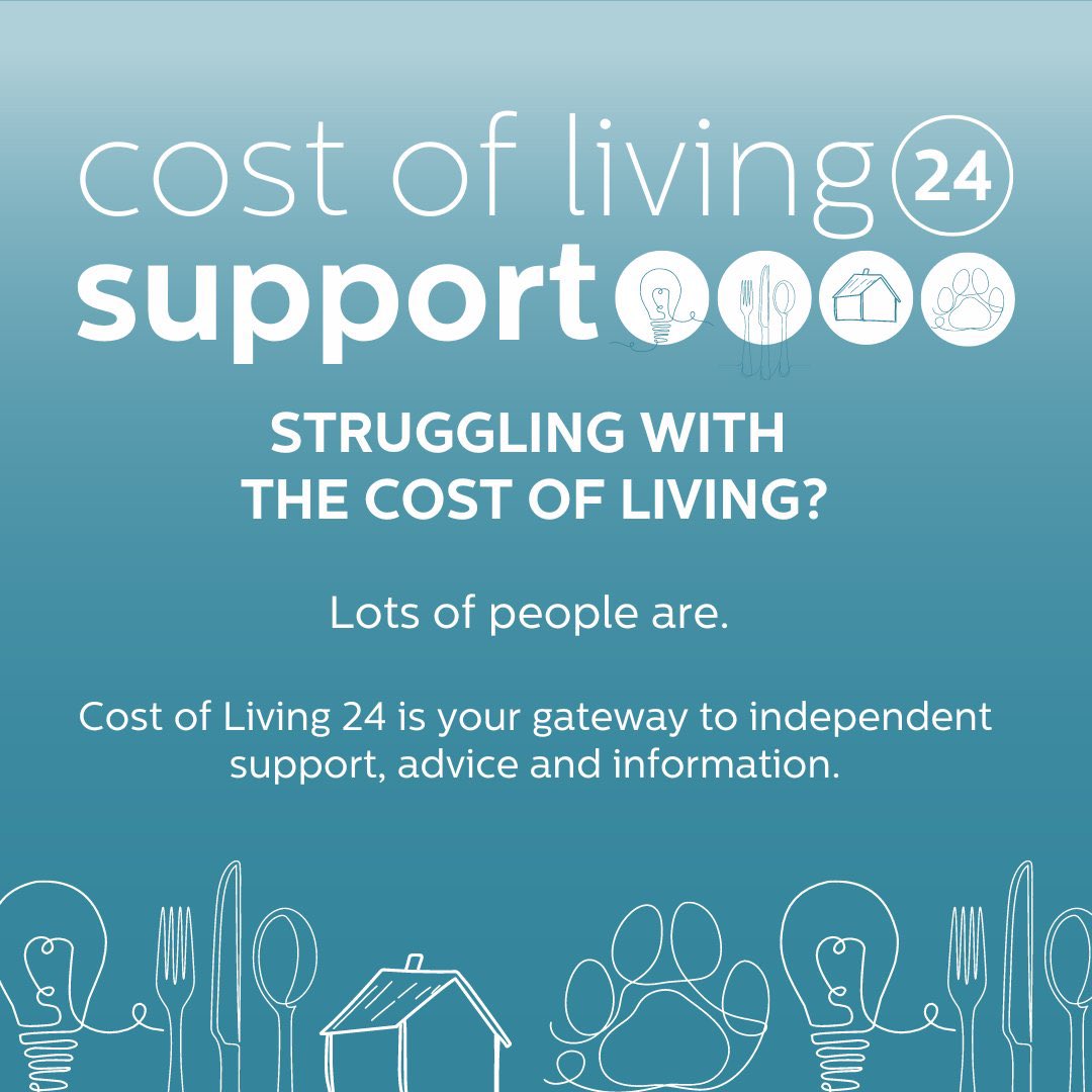 Sadly more and more people are being driven to use food banks for the first time in NI. Along with Inspire & colleagues across the sector we have launched #CostofLiving24 a one-stop community resource for information/support. Visit communitywellbeing.info/cost-of-living or call 0808 189 0036.