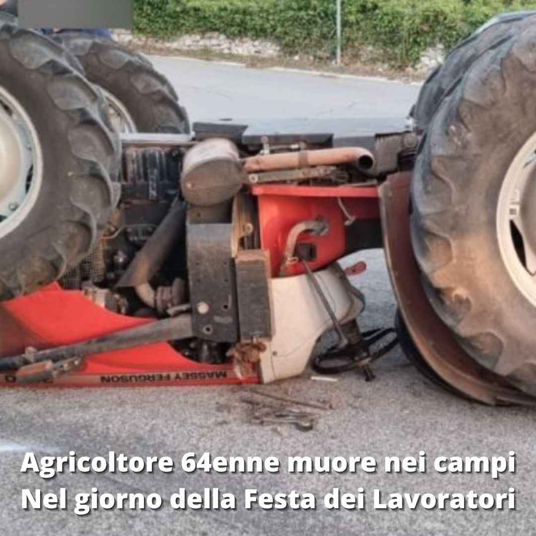 LEGGI: newsprima.it/cronaca/mentre…

#sicurezzasullavoro #lavoratori #mortisullavoro #mortibianche #trattoreribaltato #agricoltore #sicilia #favara #primomaggio #festadeilavoratori #tutele #stragesullavoro #news #1maggio2024 #1M2024