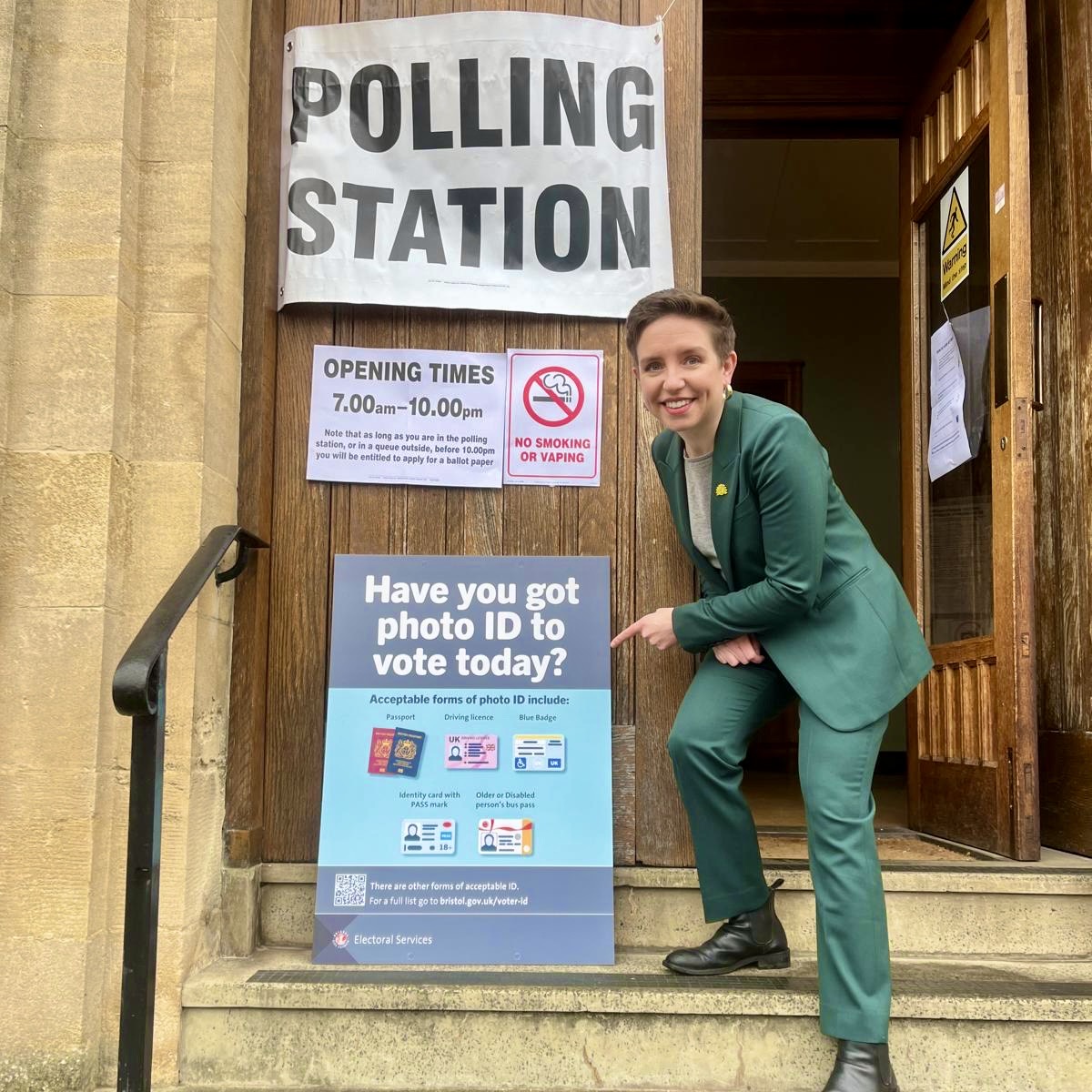 🗳️ Comment below with your photos from polling stations! #GetGreensElected