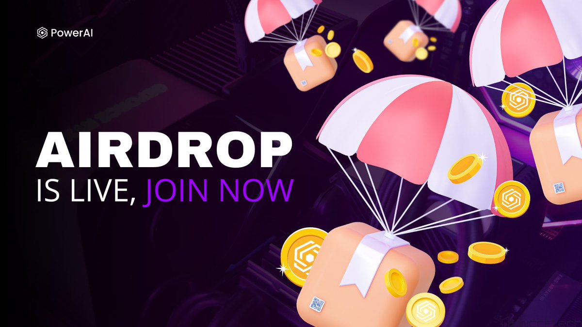 PowerAI_X's tweet image. 🎉 Exciting news! The $PWAI airdrop is now live! 

Increase your chances of eligibility by:
- Following us on Twitter
- Engaging with our tweets
- Joining our Telegram group
- Referring friends
..

Don&apos;t miss out on this opportunity to be part of the PowerAI revolution!  #PowerAI…