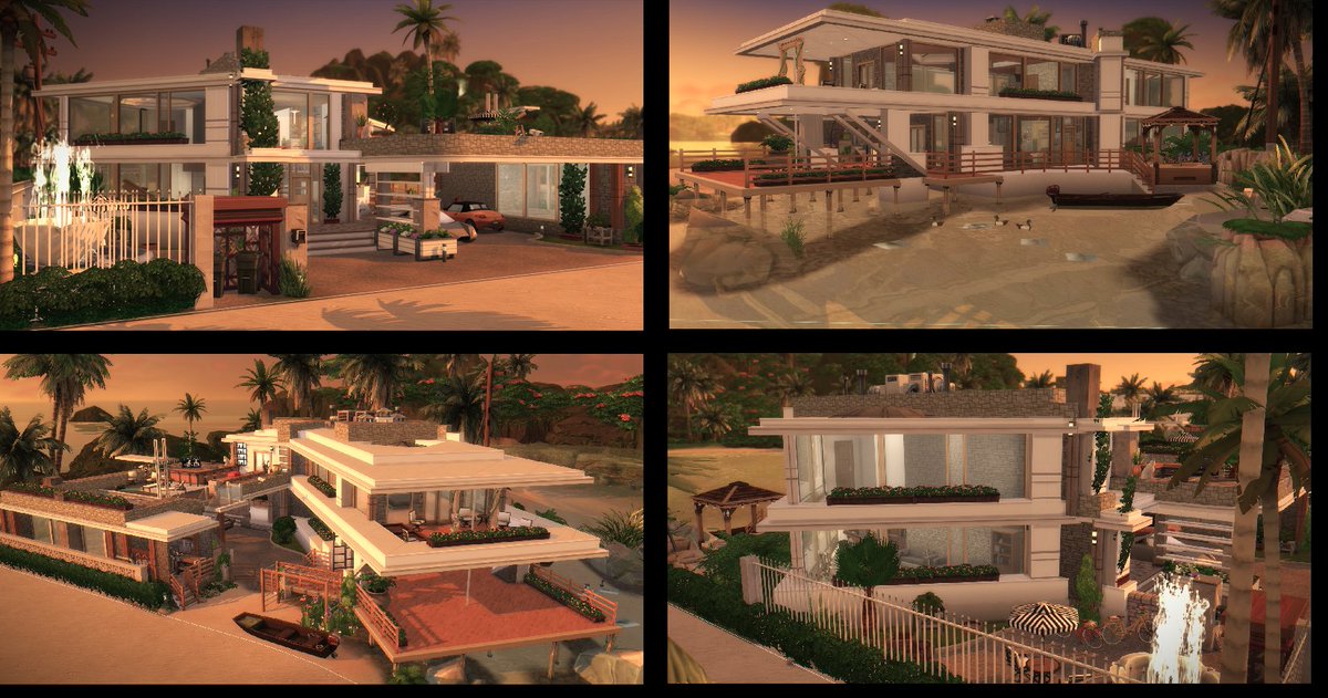 Good Morning Simmers...🤗 A little further along...😎#WIP🤔 Thought you might like to see other angles...
#TMone54 #ShowUsYourBuilds #EACreatorNetwork #Beachhouse #Basegame #nocc #TheSims4