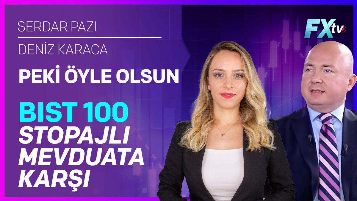 Peki Öyle Olsun | Bist 100 Stopajlı Mevduata Karşı | Serdar Pazı - Deniz Karaca
Yeni video yayında! youtu.be/O_WvT2_Qw5Q 
@d_karaca @SerdarPazi
#borsa #faiz #enflasyon #bist100 #stopaj #perşembe #ekonomi #piyasa #yatirim #integralyatirim #integralforextv